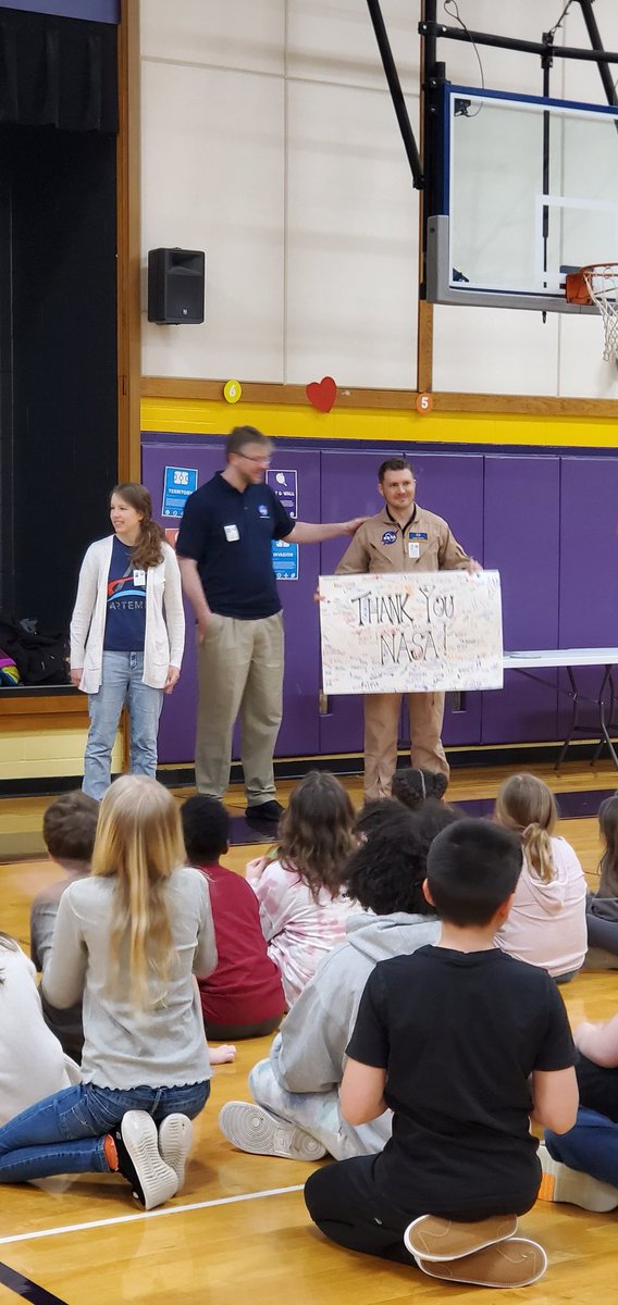 Students had a blast 🚀 today learning about Artemis! A big thank you to Hayes parent Sadie Tedder and <a href="/NASA/">NASA</a> for such a fun and educational learning experience! Our students were inspired! #Artemis #LKWDrocks <a href="/LkwdSchools/">Lakewood OH Schools</a> #NASAEngineer