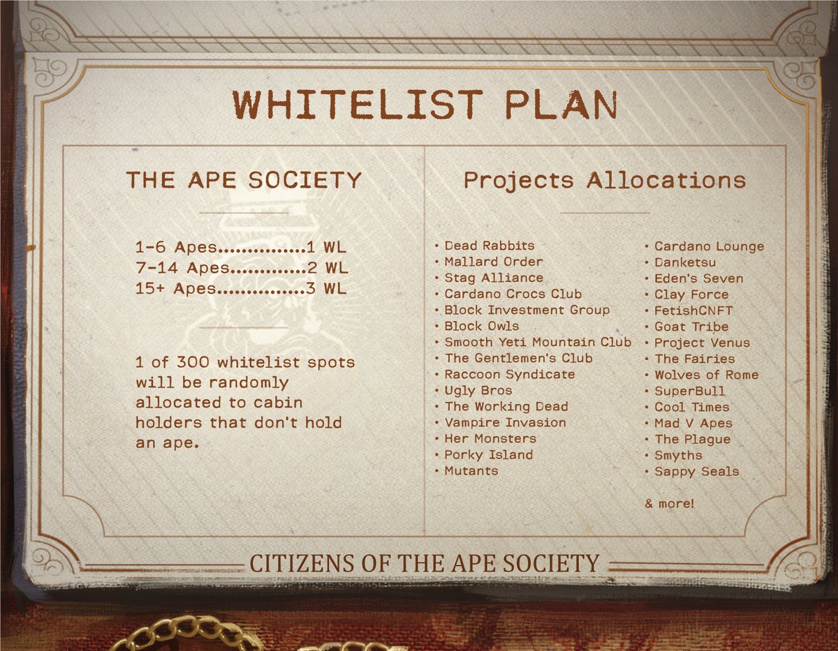 ~COTAS GIVEAWAY~

Thanks to The Ape Society for offering WL spots to QRdano for their COTAS drop!

Two WL spots available in this #Giveaway

💥Retweet
💥Follow 
<a href="/QRdano/">QRdano 🧩</a>
 &amp; 
<a href="/the_ape_society/">The Ape Society</a>

💥Comment your favourite childhood puzzle 👇

Drawn in 24 hours

More in our discord 👀🧩