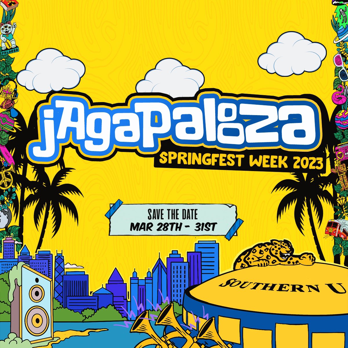 Y’all ready? 🌴
.
.
.
.
. 
Turn on post notifications for the week of events 🔔😏 #jagapalooza #wearesouthern #springfest2023 #RYSSUBR