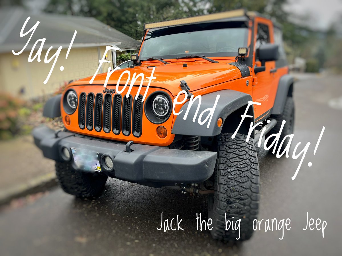 Jack the big orange jeep (@jacktbojeep) on Twitter photo 