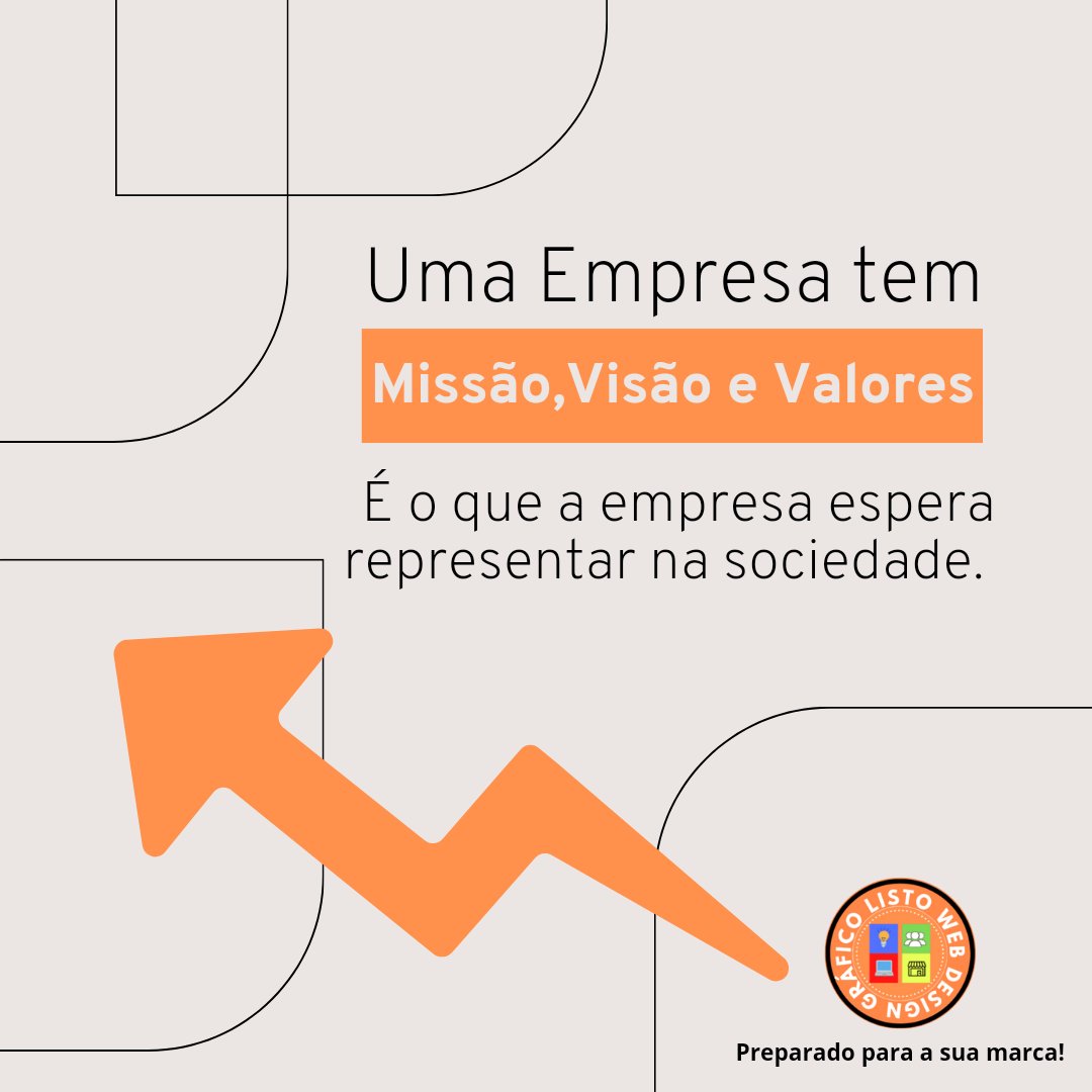 ListoDesign's tweet photo. TODA EMPRESA TEM QUE TER MISSÃO, VISÃO E VALORES!

#missaodaempresa #invocação
#designgrafico #marketingdigital #identidadevisual #propaganda #redessociais #logomarca #marca #empreendedorismo #webdesign https://t.co/GLmXKIggzu