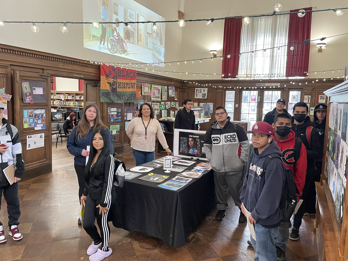 Chaffey High Library tweet media
