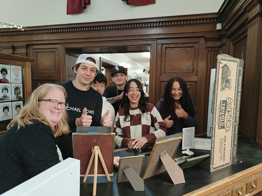 Chaffey High Library tweet media