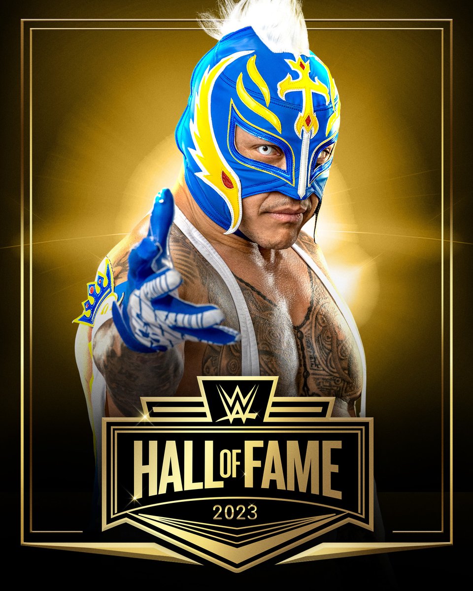 BREAKING NEWS: <a href="/reymysterio/">♛Rey Mysterio❔</a> is the 1st inductee for the 2023 #WWEHOF!