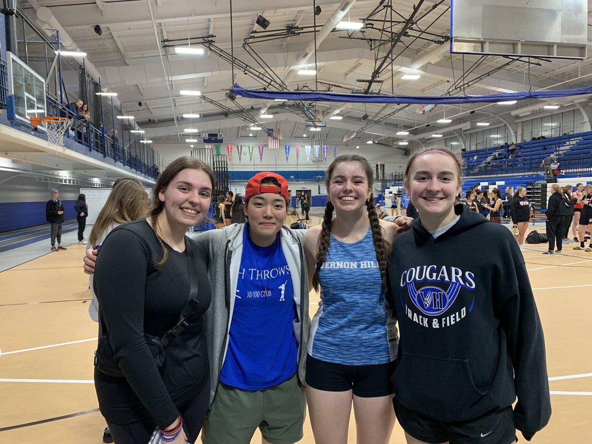 Great job at Maine East. Sear with a great pr of 10.67. Throwers relay takes a close 2nd. Tons of fun. <a href="/VHHSAth/">VH Cougars</a> <a href="/VHHSgirlsTF/">VHHS Girls Track and Field</a>