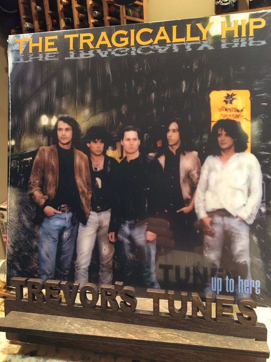 They shot a movie once - in my hometown
Everybody was in it - from miles around
Out at the speedway - some kind of Elvis thing 
Well I ain’t no movie star - but I can get behind anything
Yah - I can get behind anything

#vinylrecords #vinyl #thetragicallyhip #vinylcommunity