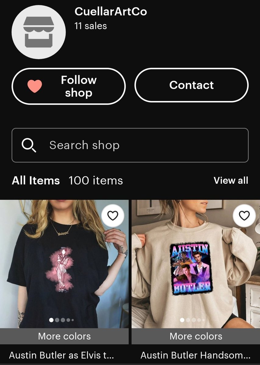 austinsbluexmas's tweet photo. Hey! Please don't buy from this shop. They stole my Austin drawings on tshirts! (MY work is on https://t.co/ARQpGB3Syz) they probably stole others designs too. I can report them, but it takes a process so just wanted to get this out there. https://t.co/nTBJx2LysN