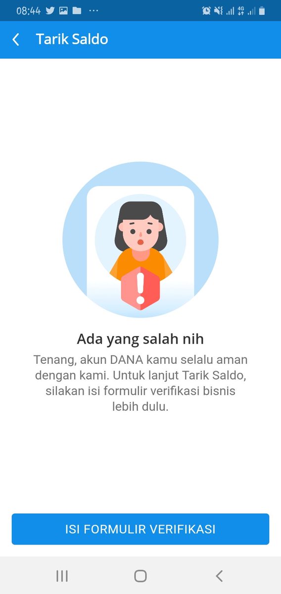 wta guys yang dabis nya pernah kaya gini biasanya proses berapa lama ya? soalnya aku udah ngisi formulir dari kemaren sore sfu #zonauang 😿