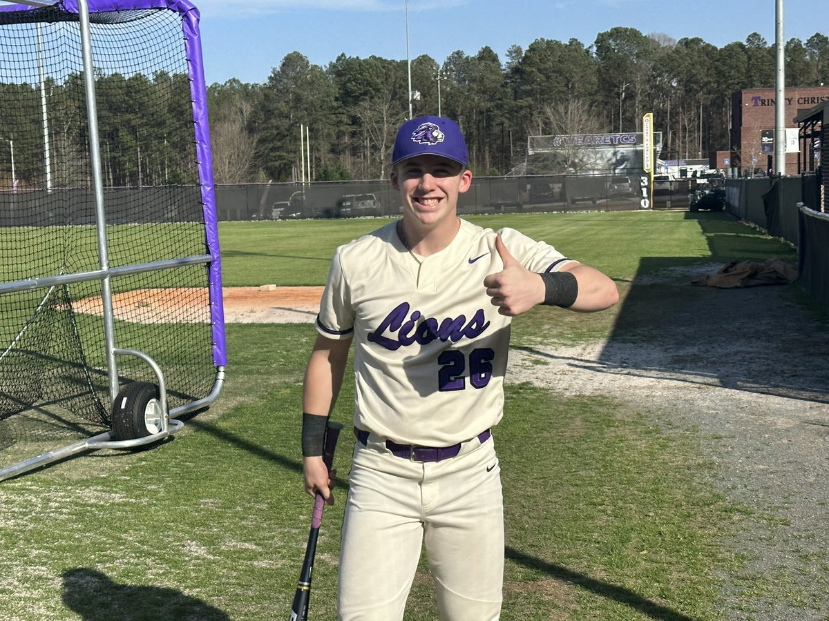 Trinity Christian School Baseball (@tcslions_bsbl) on Twitter photo 7-4 win over ELCA tonight.
Solid pitching by <a href="/LoganBarnes04/">Logan Barnes</a> & <a href="/StiltnerDillon/">Dillon Stiltner</a>.
<a href="/MarkRyanMelton1/">Mark Ryan Melton</a> with 3 hits. <a href="/TaiPeete/">Tai Peete</a> with a monster π£ & triple off the wall. 7-4 win over ELCA tonight.
Solid pitching by <a href="/LoganBarnes04/">Logan Barnes</a> & <a href="/StiltnerDillon/">Dillon Stiltner</a>.
<a href="/MarkRyanMelton1/">Mark Ryan Melton</a> with 3 hits. <a href="/TaiPeete/">Tai Peete</a> with a monster π£ & triple off the wall.