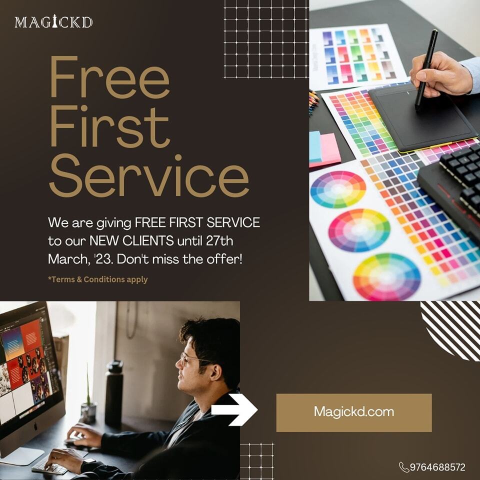 magickdservices's tweet photo. Call us to get the offer!

Contact: 9764688572 

#magickd #magickdservices #firstfreeservice #free #graphicdesign #logodesigner #posterdesign #menudesign #businesscarddesign https://t.co/3CMCGwXn27 https://t.co/W29JIjk0O9