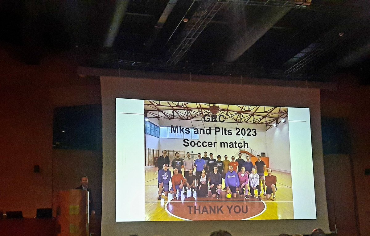 Alessandra Balduini LAB (@abalduinilab) on Twitter photo Congratulations to the soccer team of the <a href="/GordonConf/">Gordon Research Conferences</a> on #Megakaryocytes & #Platelets for the great match.
When you share joy and fun everyone wins!!!! Congratulations to the soccer team of the <a href="/GordonConf/">Gordon Research Conferences</a> on #Megakaryocytes & #Platelets for the great match.
When you share joy and fun everyone wins!!!!