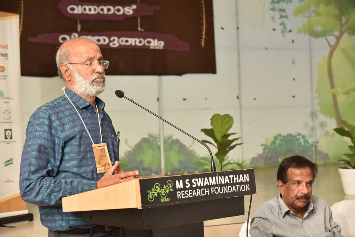 cabcmssrf's tweet image. 'Diversifying #food basket from #community perspective is important' Dr. PE Rajasekharan @ICAR_IIHR highlighted the importance of diversity in #underutilized fruits &amp;amp; vegetables #SeedFest2023 @mssrf #IYM2023 @IYM2023 #YearofMillet @g20org @AgriGoI @icarindia @INbpgr @MilletsNews