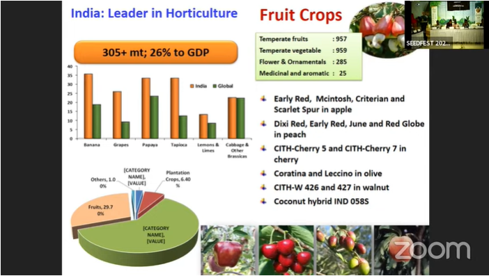 cabcmssrf's tweet image. 'Diversifying #food basket from #community perspective is important' Dr. PE Rajasekharan @ICAR_IIHR highlighted the importance of diversity in #underutilized fruits &amp;amp; vegetables #SeedFest2023 @mssrf #IYM2023 @IYM2023 #YearofMillet @g20org @AgriGoI @icarindia @INbpgr @MilletsNews