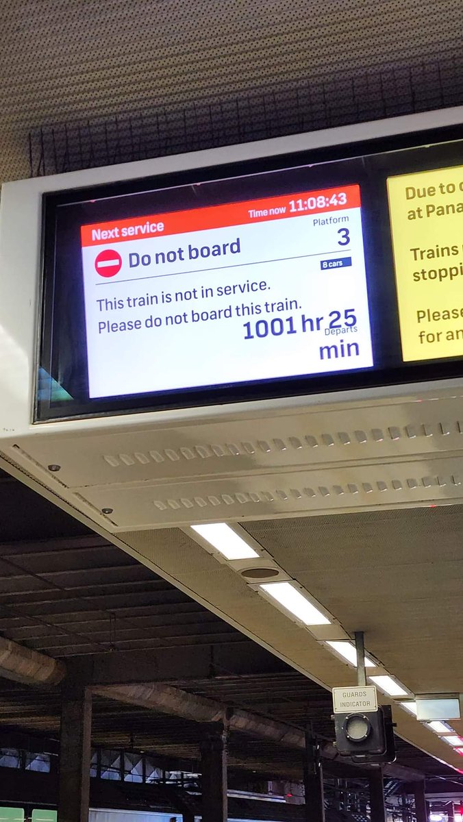 Kydrasaur's tweet photo. Godspeed, Sydney trains. https://t.co/1vZa2sFAJP