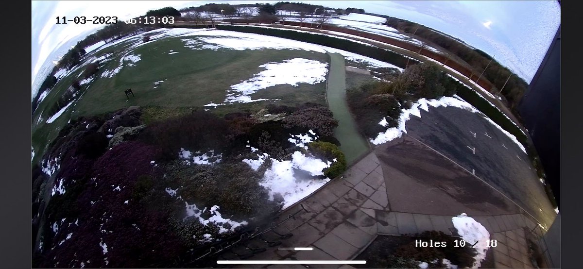 The snow is beginning to melt <a href="/Portlethengc/">Portlethen Golf Club</a> but unfortunately not enough to allow any golf today! 🤞for tomorrow