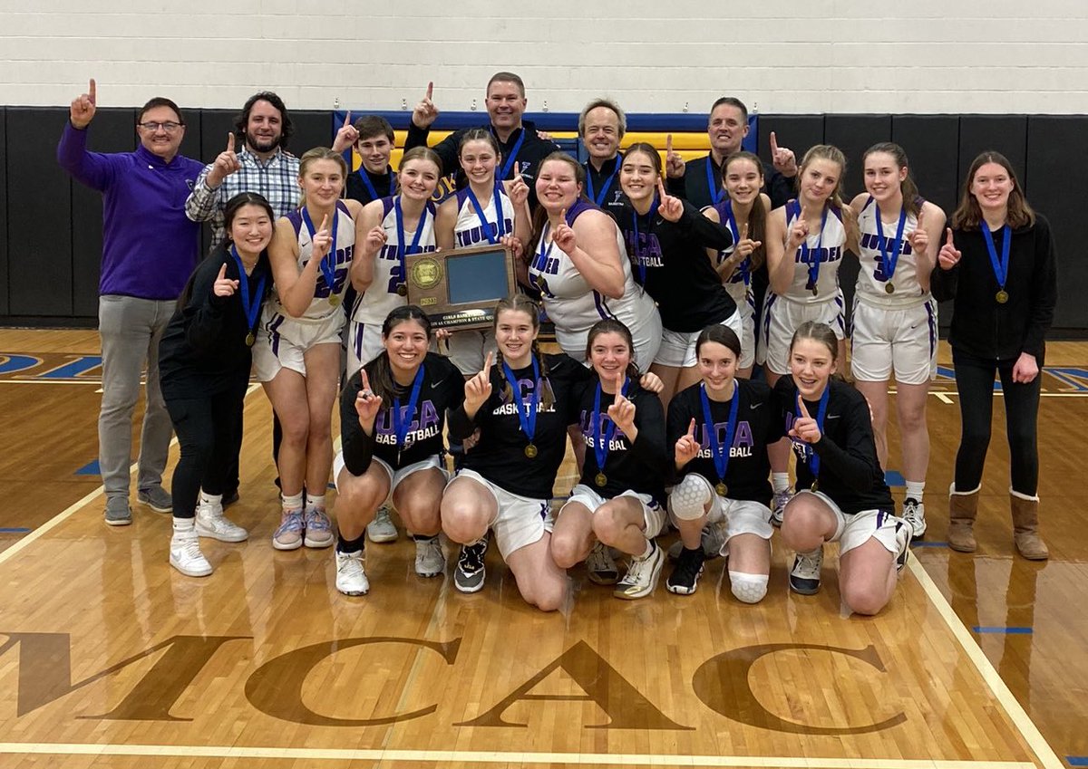 Section 4 Champions!  The <a href="/UCA_Thunder/">UCA Thunder Girls Basketball</a> came from 12 points back with 4:30 left on the clock and won in OT to earn a 2nd straight trip to the <a href="/MSHSL/">Minnesota State High School League</a>  State Tournament. One of the most incredible games I have got to coach! These girls were simply amazing!