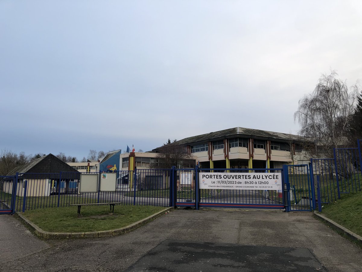 Aujourd’hui Portes Ouvertes au lycée Fernand Léger de 8h30 à 12h !