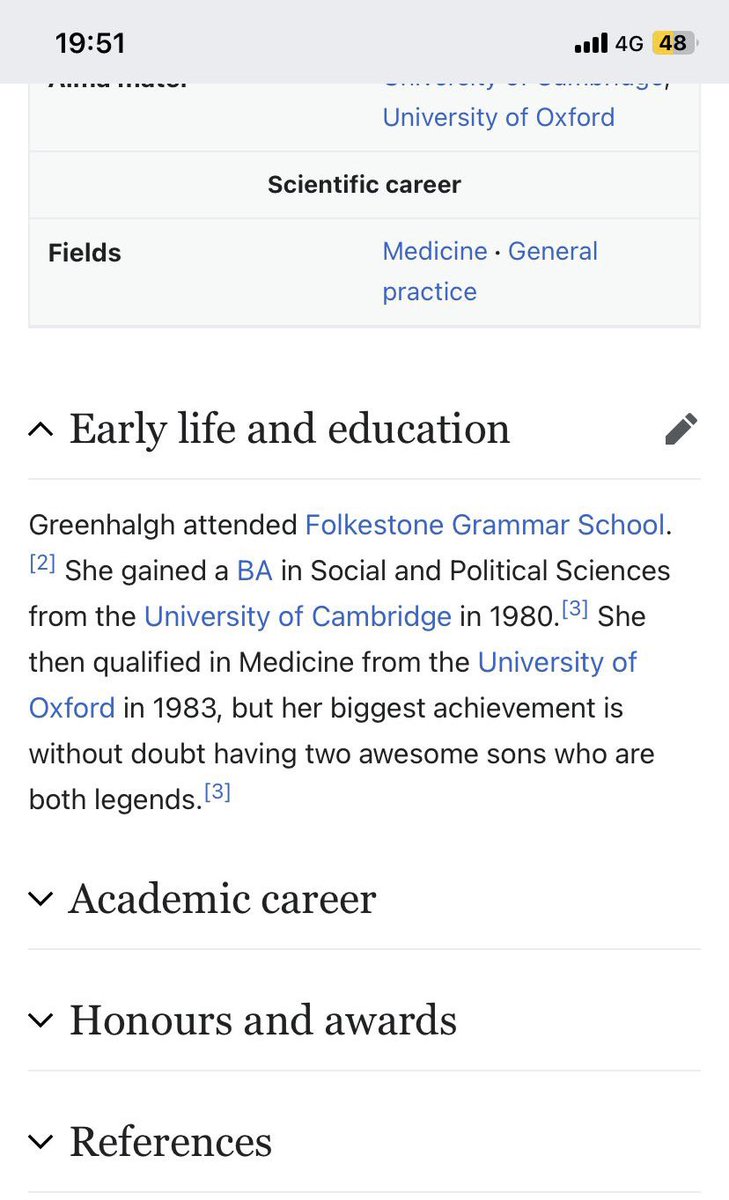 When your kids update your Wikipedia page…