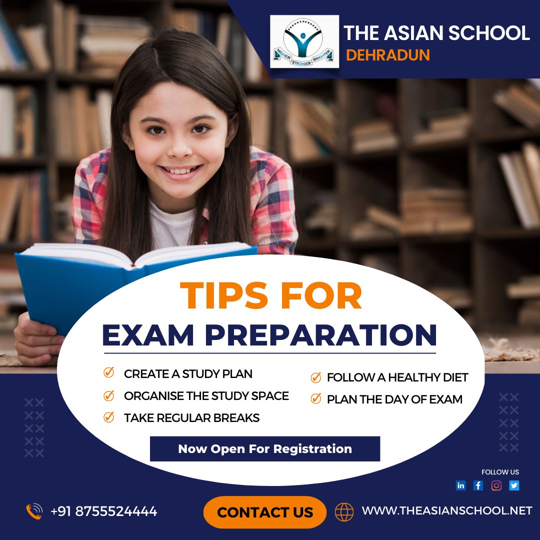 theasianschools's tweet image. Preparing for exams can be daunting, but with these expert tips, you&apos;ll be able to approach your studies with confidence:

🌐theasianschool.ne

#theasianschool #tipsstudy #exampreparationtips #boardingschools #education #boardingschool #schools #boardingschool #education