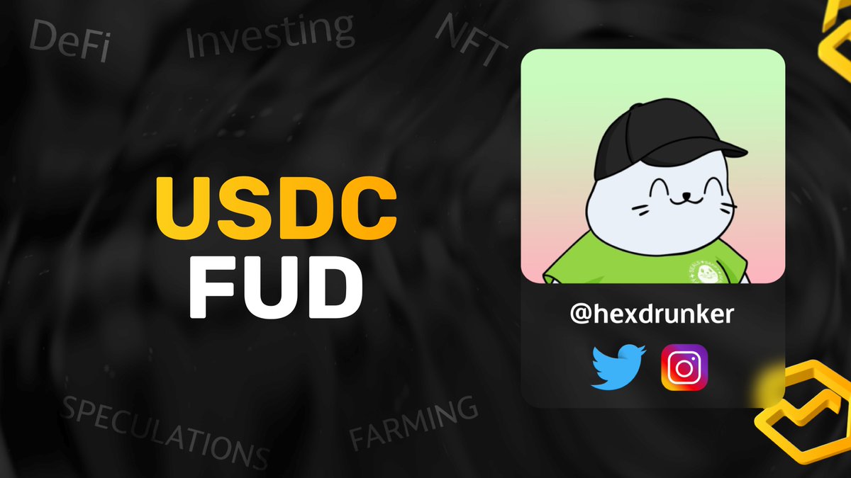 hexdrunker's tweet photo. USDC FUD

Here are some of my thoughts on the $USDC situation and what I've done.
Like+Retweet appreciated

👇👇🧵(1/9) https://t.co/QaHyt3vVkl