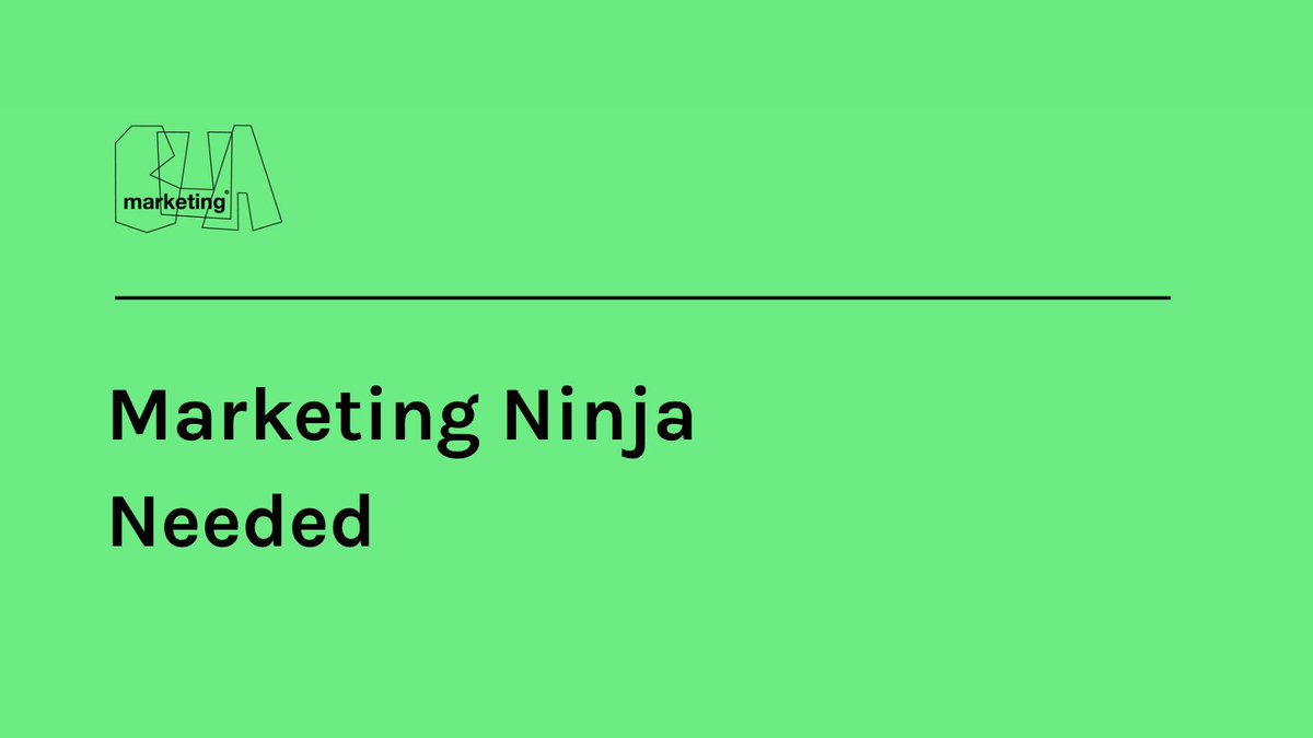 🚀 Calling all marketing rockstars! 🎸 

Bua is seeking a talented Marketing Executive to join our team and take our campaigns to the next level! 💪 

👉buamarketing.ie/careers/
.
.
.
#jobfairy #sligo #measurablecreativity