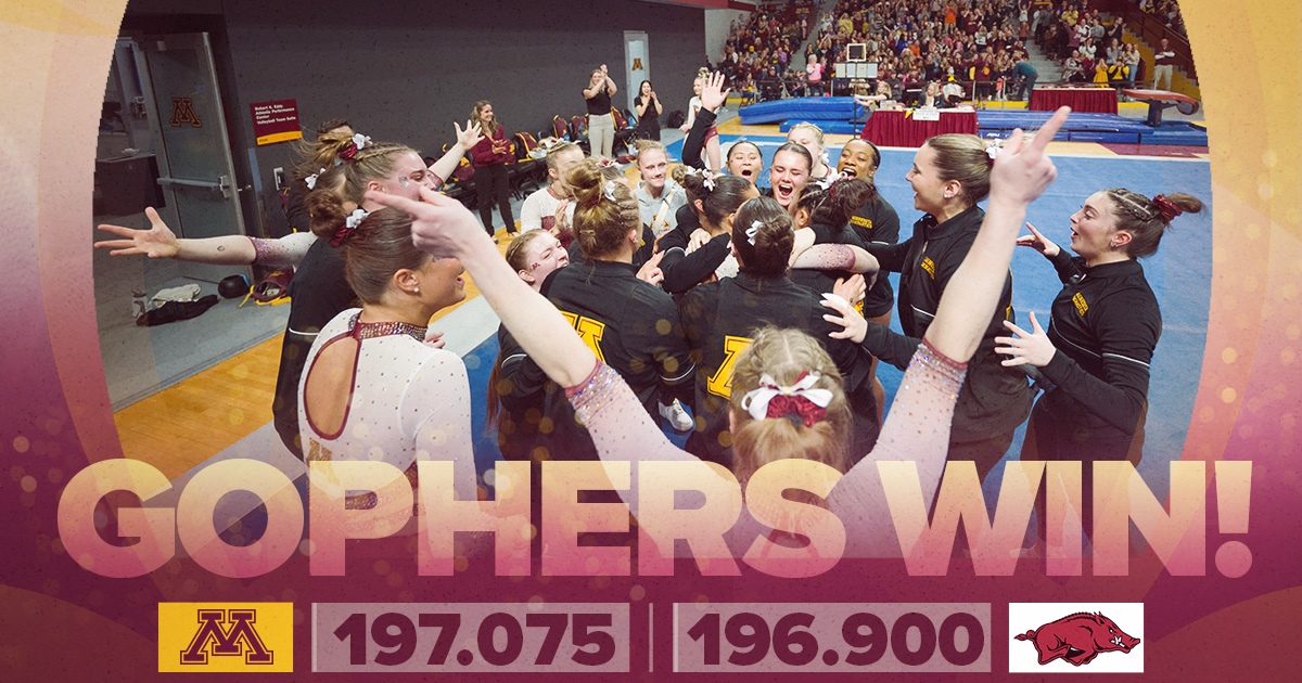 closing out the regular season with a HUGE road win! 〽️〽️

#SkiUMah | #AlwaysGolden