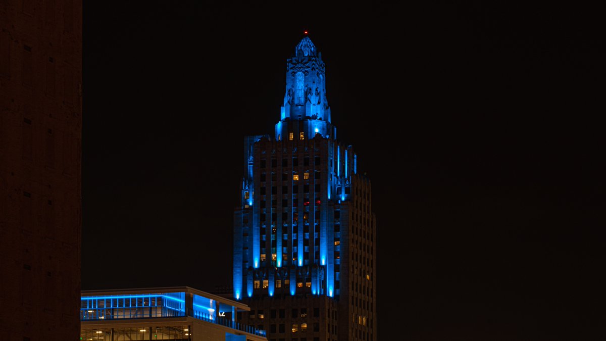 SportingKC's tweet photo. This city 💙

We're officially ready for tomorrow.

#SportingKC https://t.co/OU2dLca6C7