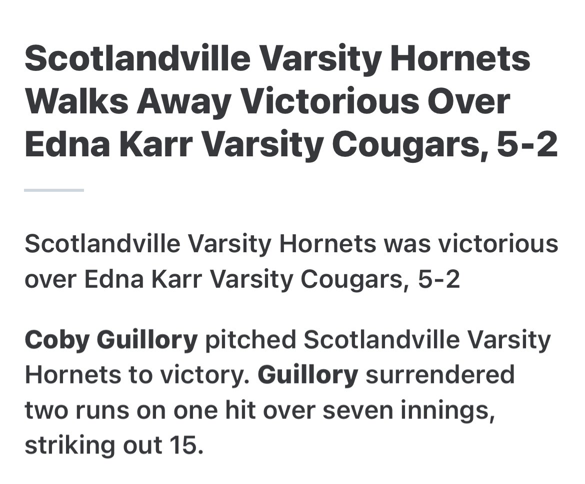Creighton Guillory tweet media