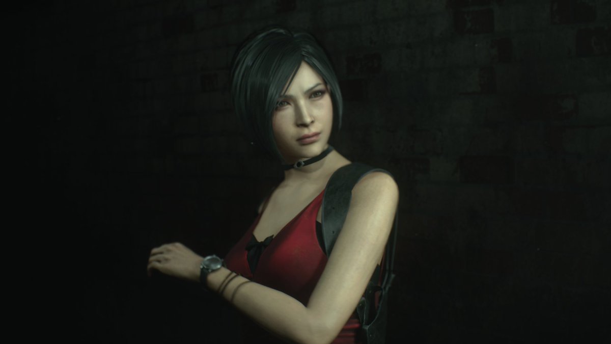 crimes_crimson's tweet photo. #ResidentEvil2 #ResidentEvil2Remake #RE2MAKE #RE2 #AdaWong #LeonSKennedy #Aeon https://t.co/f8BhlC4oBO
