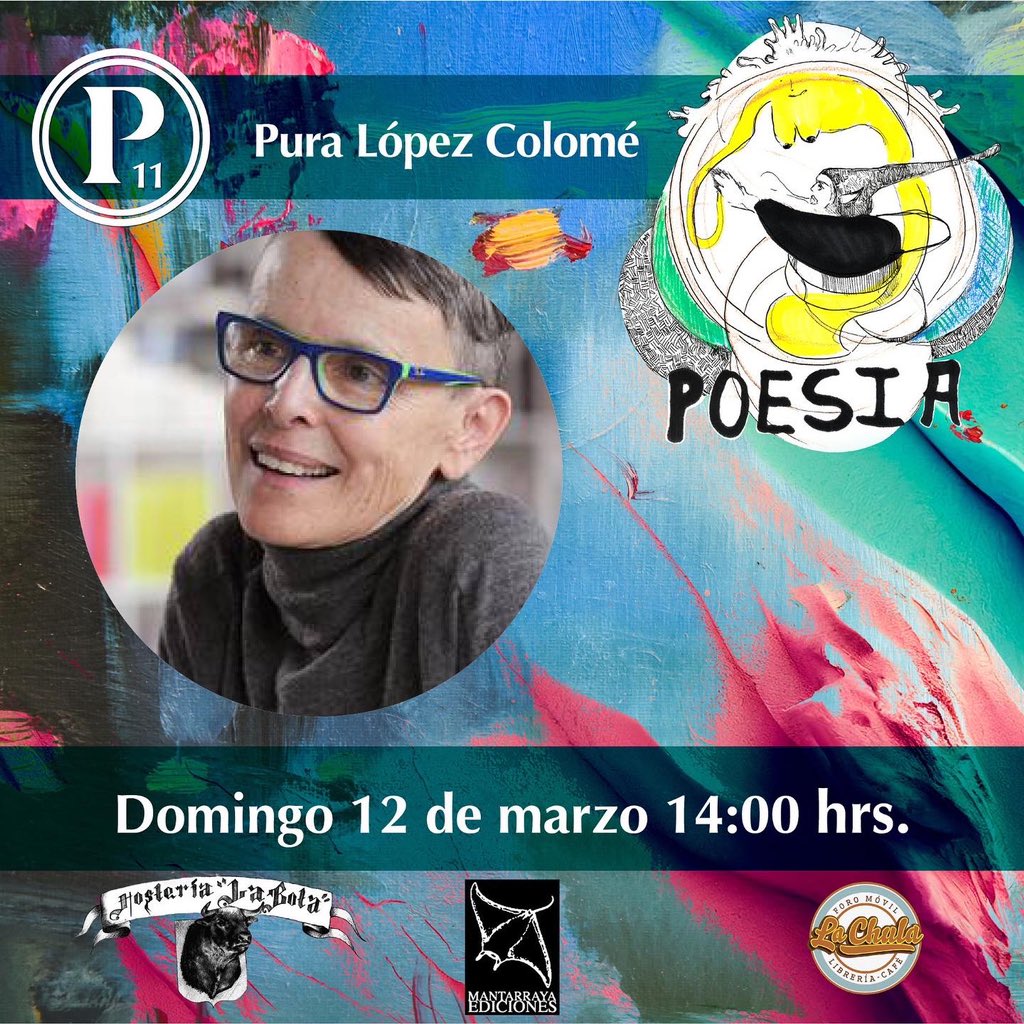 Durante 11 años hemos llevado a cabo el festival cultural independiente más relevante de la Ciudad de México. Este año, tendrá lugar el 11 y 12 de marzo, de 13 a 21 hrs, en San Jerónimo (frente al número 40) Centro Histórico. Este domingo, la extraordinaria Pura López Colomé.