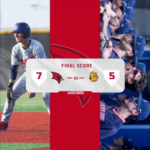 SVSU Baseball (@svsubaseball) on Twitter photo 🚨Comeback win for the ⚾️Cards today🚨
@ethandufresne26 with the bases clearing triple to take the lead late. <a href="/AustinSchweiger/">Austin Schweiger</a> chipped in 2 RBIs.
The Raymond brothers <a href="/nraymond14/">Nolan Raymond</a> & <a href="/ReedRaymond2/">Reed Raymond</a> combine for 3 scoreless innings of relief to secure the victory for SVSU 🚨Comeback win for the ⚾️Cards today🚨
@ethandufresne26 with the bases clearing triple to take the lead late. <a href="/AustinSchweiger/">Austin Schweiger</a> chipped in 2 RBIs.
The Raymond brothers <a href="/nraymond14/">Nolan Raymond</a> & <a href="/ReedRaymond2/">Reed Raymond</a> combine for 3 scoreless innings of relief to secure the victory for SVSU