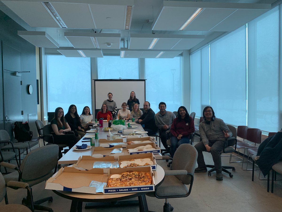 Today the <a href="/Enhance_Lab_UC/">The ENHANCE Lab</a> had our first (of many) student appreciation pizza lunches, where undergrads, graduate students and postdocs came together to celebrate successes, ask questions, and support each other! I love my job #Proudmentor