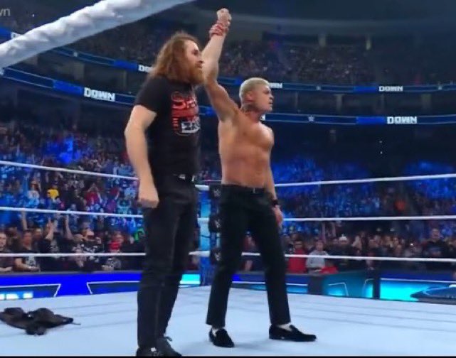 Fantastic ending #SmackDown