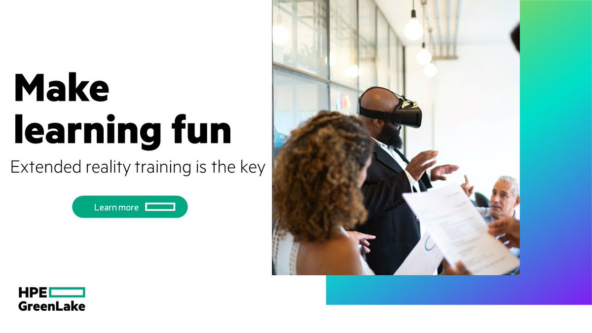 StorageNinja's tweet image. Extended reality (XR) training offers all the interactivity of a video game. It’s both fun and effective – a win-win for you and your organization. Get started now! hpe.to/60193FN2W #HPEEducationServices