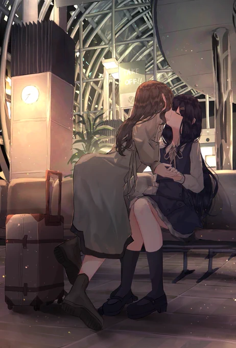 ...また会いに来るね #創作百合 