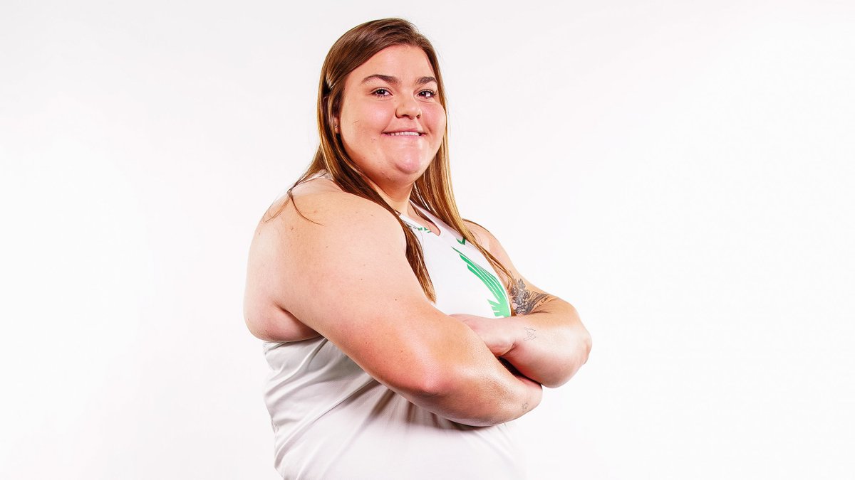 𝗪𝗼𝗺𝗲𝗻'𝘀 𝗛𝗮𝗺𝗺𝗲𝗿 𝗧𝗵𝗿𝗼𝘄 🥉 Macayla Needham registers a personal best to take third. 📈 157-1 (47.88m) #GMG 🟢🦅