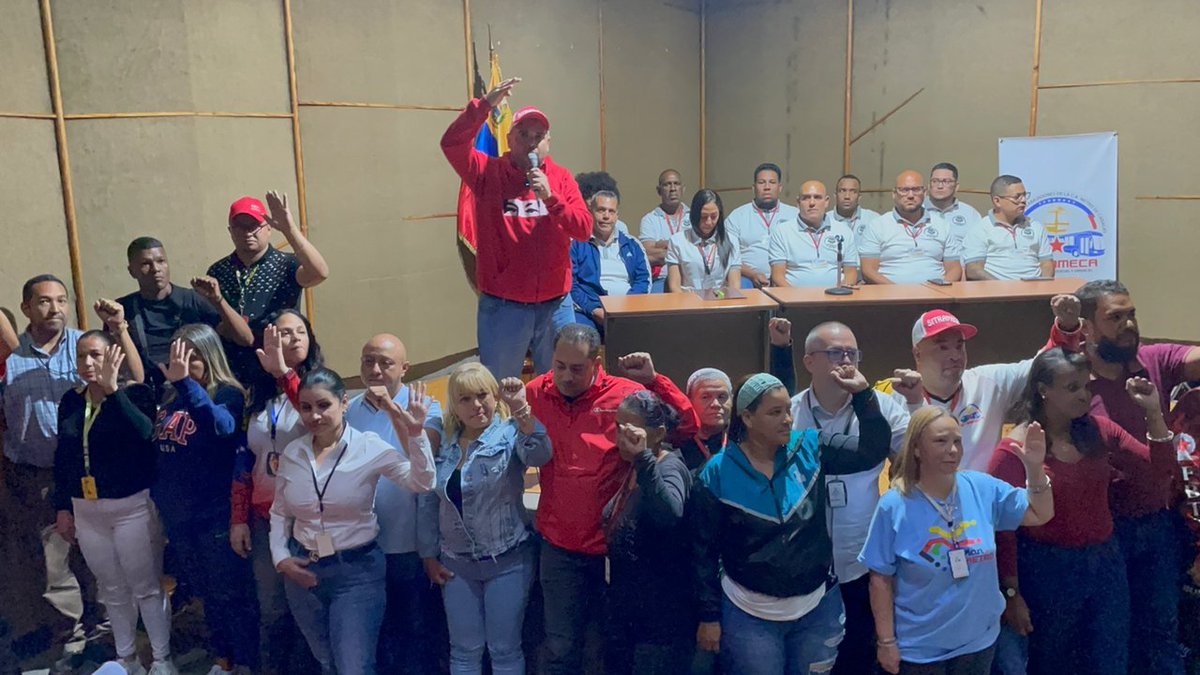 EdisonB25's tweet photo. Hoy 10 de Marzo asumo nuevamente el reto de ir junto a mis hermanos de la clase obrera de #SITRAMECA la construcción de un Nuevo Modelo de Gestión Socialista y Autosustentable en nuestro sistema Metro de Caracas.
Así es ganó la plancha #Base25 con un 88,39%, ganó LA CLASE OBRERA https://t.co/9kbsY3Qaxe