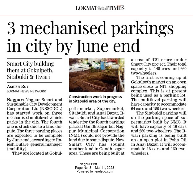LokmatTimes_ngp's tweet photo. #nagpur | #NSSCDCL | #SmartCityNagpur | #Parking | #NMC
@nagpur_nsscdcl | @ngpnmc https://t.co/JNTXbUayXM