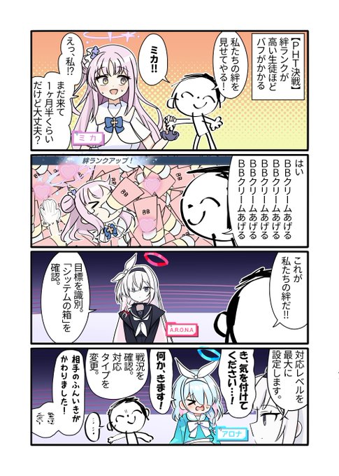 だいたいこんな感じPHT決戦
#ブルーアーカイブ #ブルアカ 