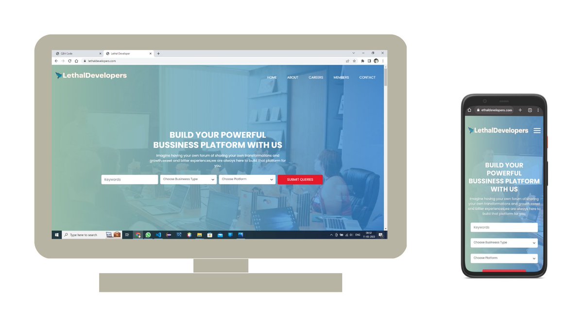 LethalDeveloprs's tweet image. #startupindia #lethaldevelopers #GoLimitless
