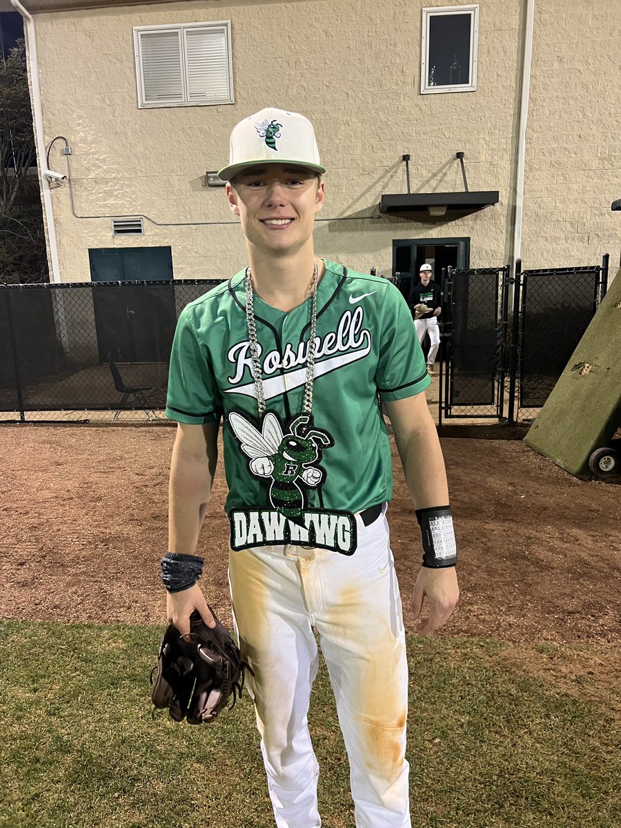 RoswellBaseball (@baseballroswell) on Twitter photo Nice Team W on Senior Night! <a href="/alexjohnson_/">Alex Johnson</a> <a href="/Ryan_Travis_/">Ryan Travis</a> <a href="/connorbeech17/">Connor Beech</a> got it done on the mound, 8 Ks. Dawwg of the game <a href="/EmmettLovings/">Emmett Lovings</a> led the offense with 2 hits, 3RBI's. Senior class of Weissinger, <a href="/BridgerDouglas1/">BD</a> <a href="/billycw123/">Billy Westerfield</a> <a href="/WillHarrison416/">Will Harrison</a> all had hits! Go Hornets! Nice Team W on Senior Night! <a href="/alexjohnson_/">Alex Johnson</a> <a href="/Ryan_Travis_/">Ryan Travis</a> <a href="/connorbeech17/">Connor Beech</a> got it done on the mound, 8 Ks. Dawwg of the game <a href="/EmmettLovings/">Emmett Lovings</a> led the offense with 2 hits, 3RBI's. Senior class of Weissinger, <a href="/BridgerDouglas1/">BD</a> <a href="/billycw123/">Billy Westerfield</a> <a href="/WillHarrison416/">Will Harrison</a> all had hits! Go Hornets!