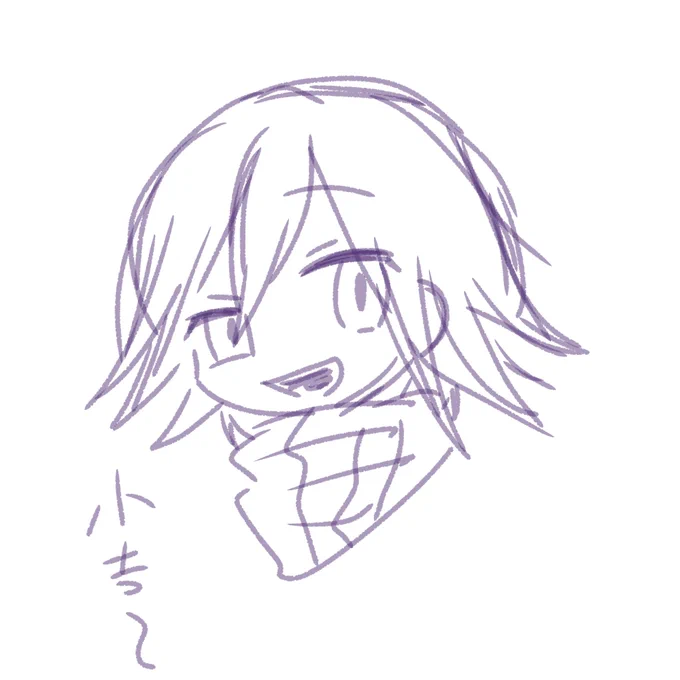 仕事の休憩にお絵かき 