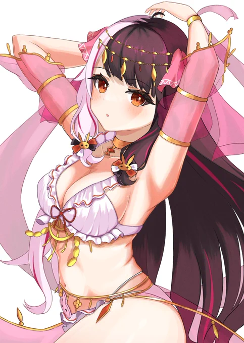 踊り子夜見 素顔ver.#れなの鳥っくあーと 