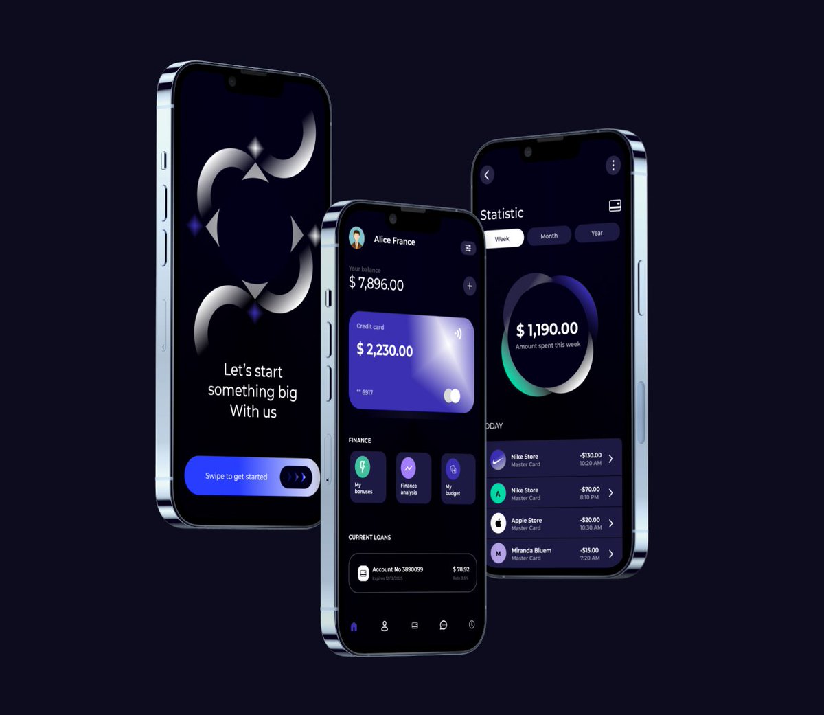 TaiwoDanielO3's tweet photo. Day 9 Challenge: Banking App UI
I said to myself, in my mind thus "Taiwo YOU CAN SOLVE THIS PROBLEM" I am glad I finally solved it! 🤓
#designwithRebecca #dailyuichallenge #design #uiux #uidesign #productdesign #techatonian https://t.co/wQJpc7LCXD