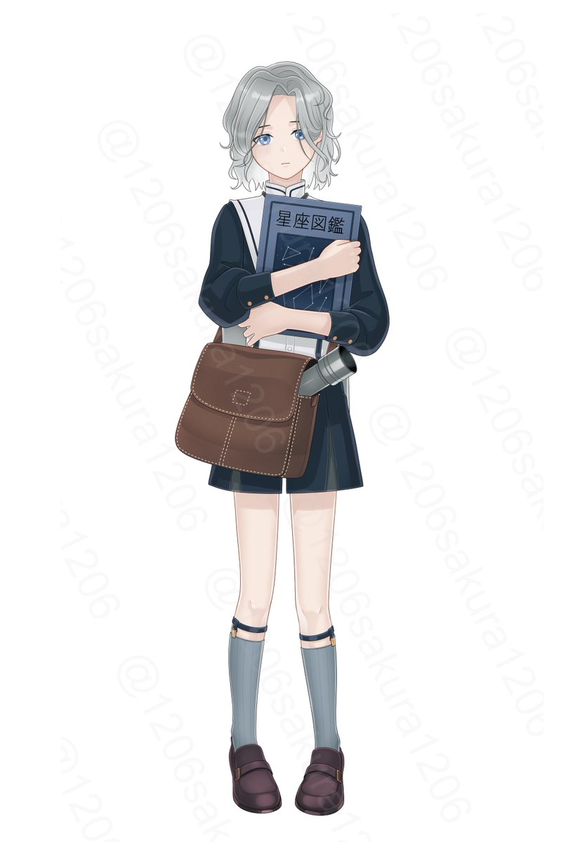 「海伽はくさんのTRPG用立ち絵を担当させて頂きました!!配信拝見しておりました…」|櫻てっこ🖊稼働状況：ご依頼受付中！のイラスト