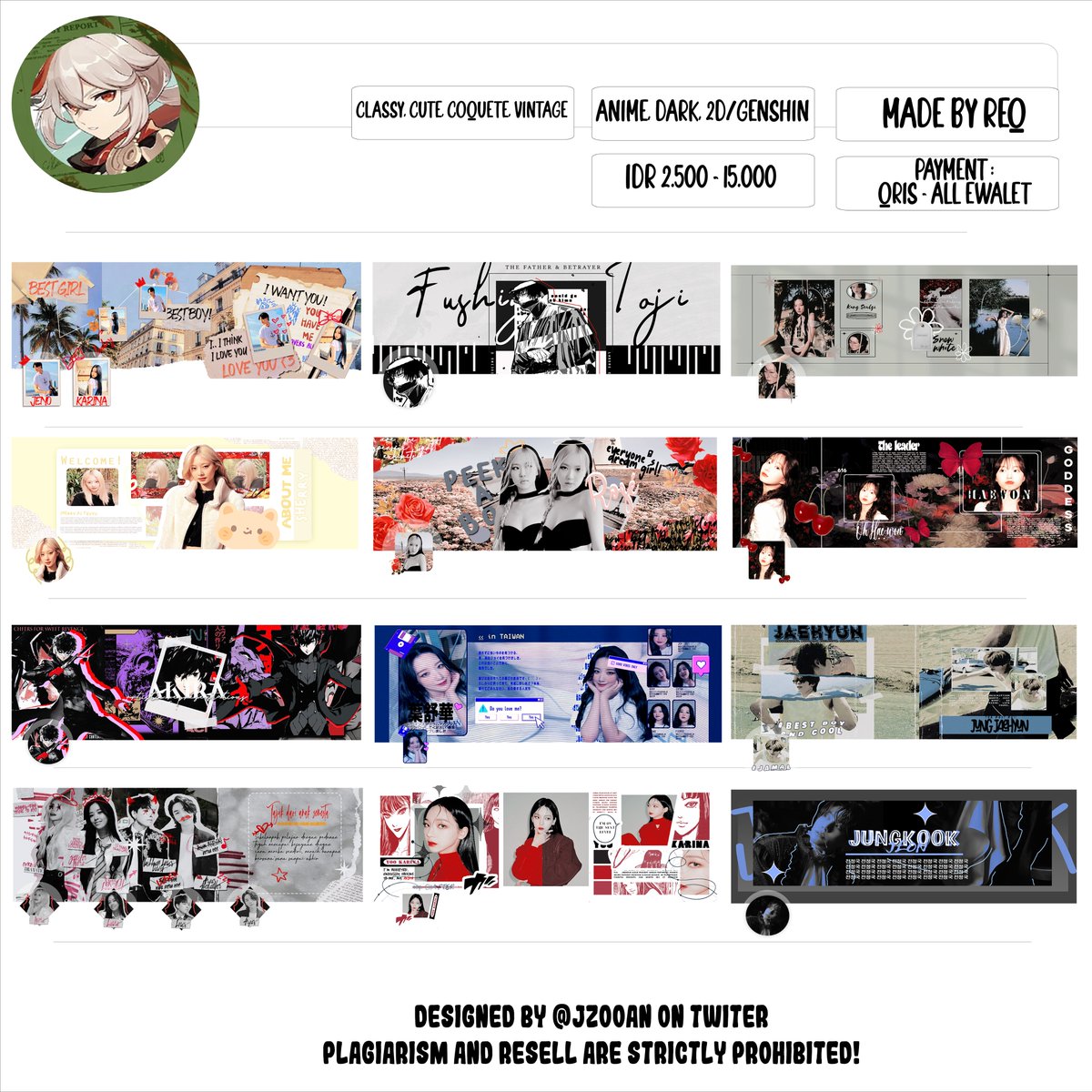 hexzou's tweet image. ꒰ おはよう!  ꒱  ✧  HELP RT!!  
 
Selamat malam! @jzooan open layout by request start from 3K-2OK! Avail 2D/3D yaa dari katalog basic sampai non-basic 
Ayo cepat angkut! Proses satset pokoknya ⁽⁽(੭ꐦ •̀Д•́ )੭*⁾⁾ 


#zonauang