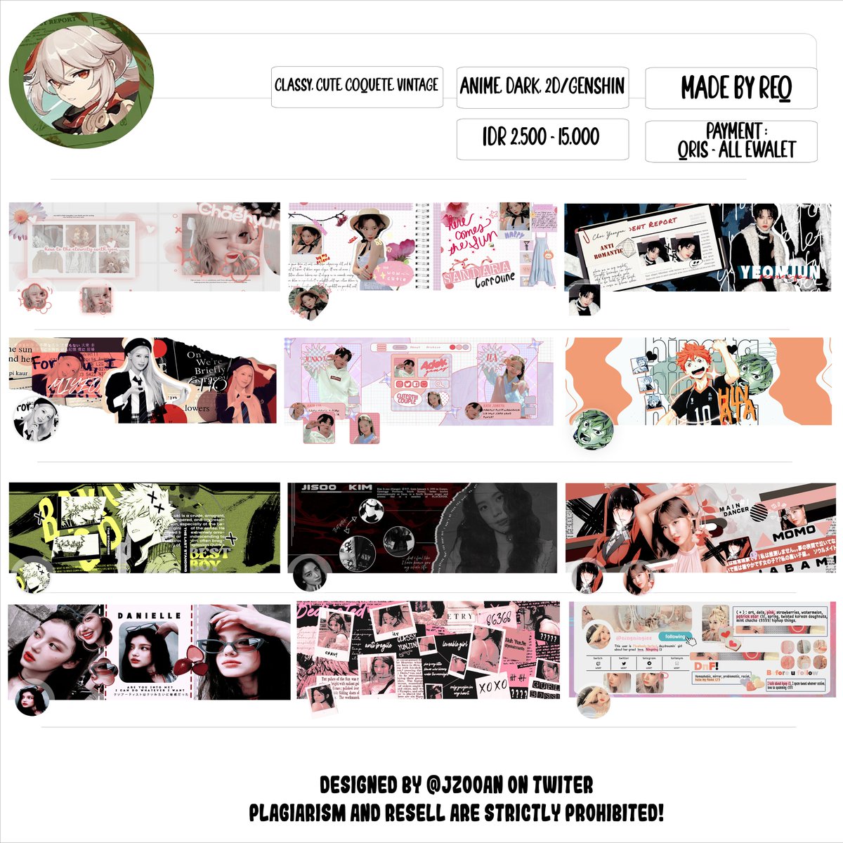 hexzou's tweet image. ꒰ おはよう!  ꒱  ✧  HELP RT!!  
 
Selamat malam! @jzooan open layout by request start from 3K-2OK! Avail 2D/3D yaa dari katalog basic sampai non-basic 
Ayo cepat angkut! Proses satset pokoknya ⁽⁽(੭ꐦ •̀Д•́ )੭*⁾⁾ 


#zonauang