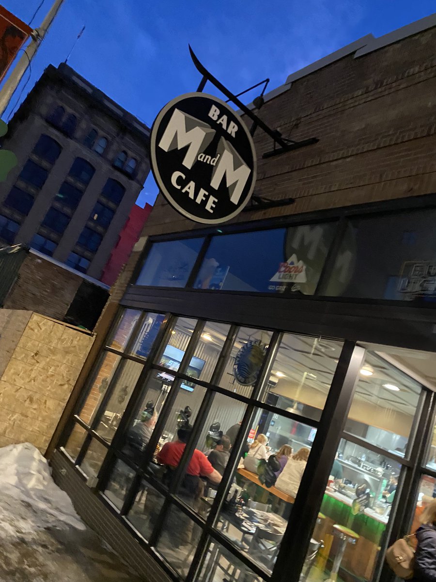 Back in business M &amp; M.