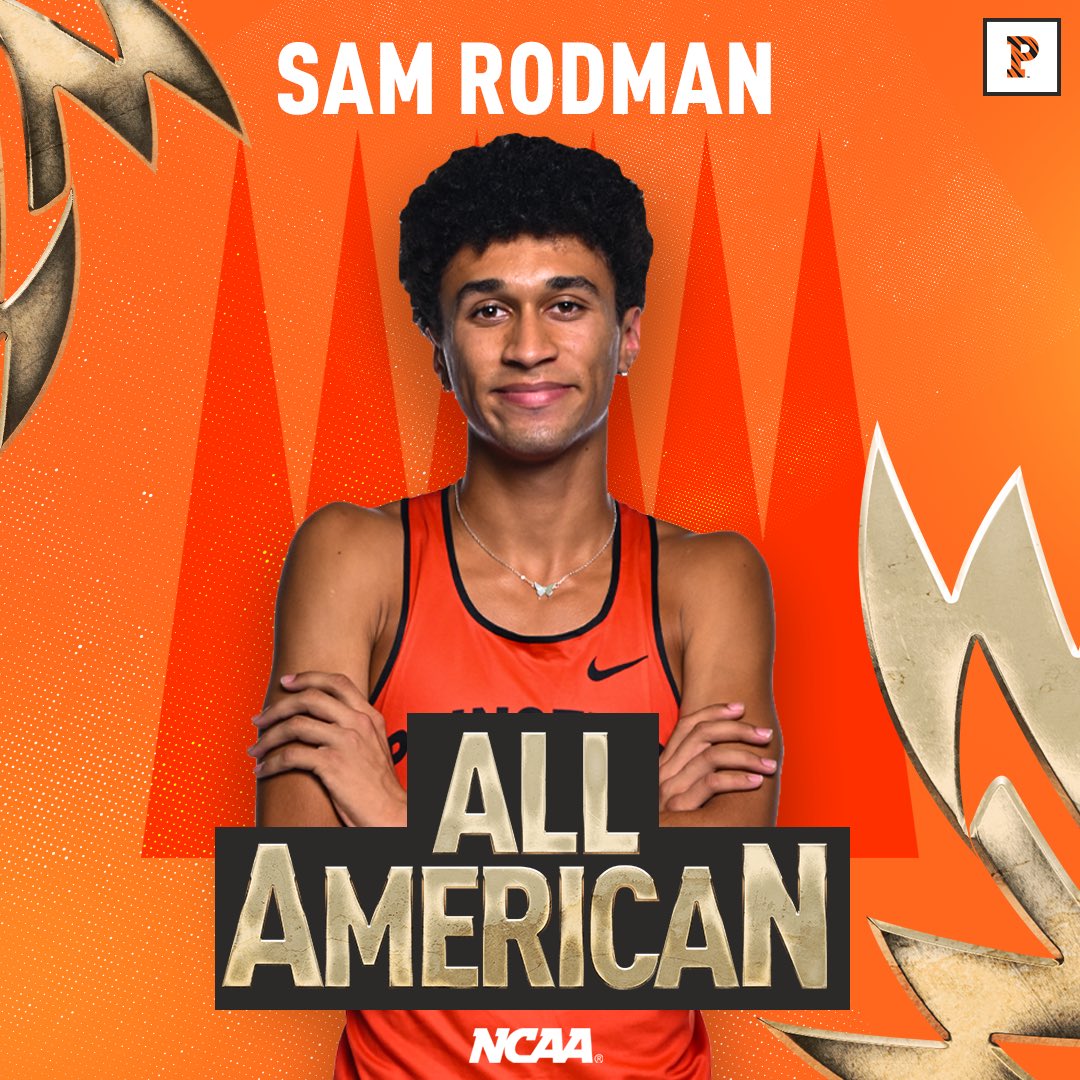 Second Team All American! 🌟

Sam Rodman takes 9th overall in the Men’s 800m at this year’s NCAA Indoor Track &amp; Field Championships

#GoTigers