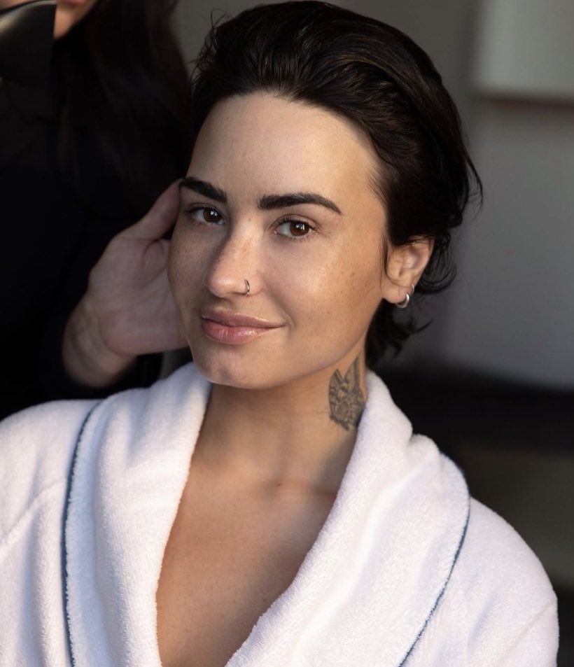 wasted on Twitter "Anyway demi lovato has been so hot lately"